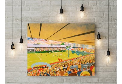 Partick Thistle FC Firhill Stadium Wall Art Canvas